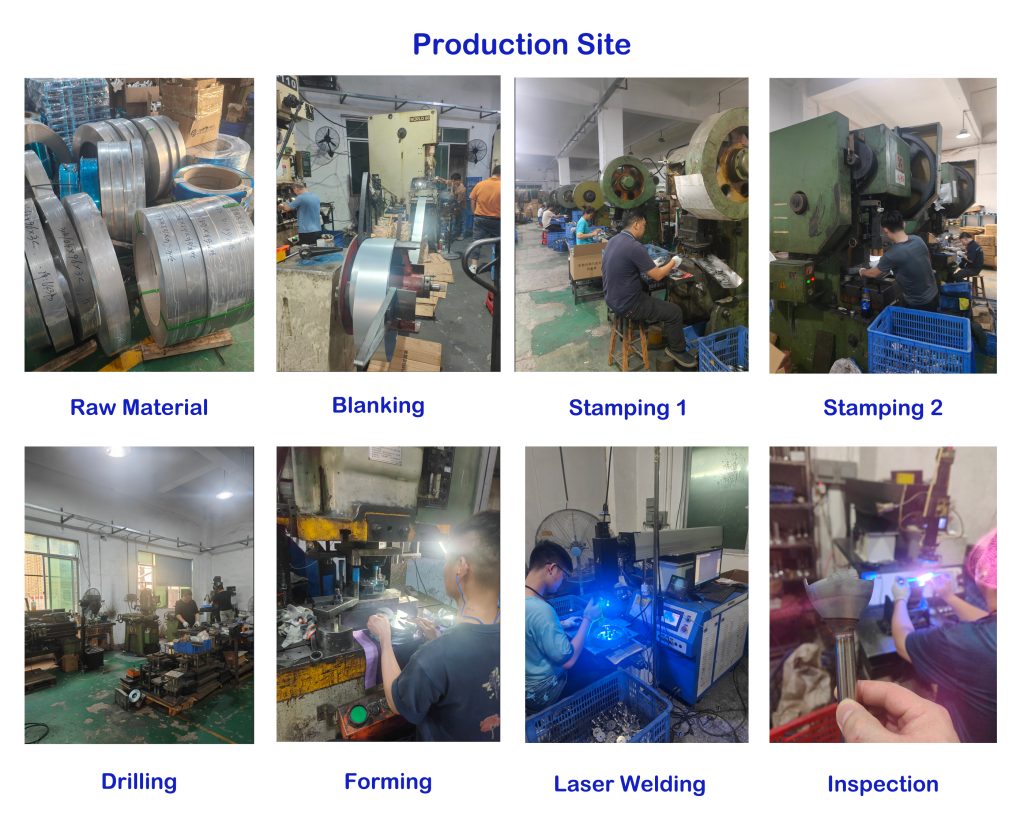 Dongguan Metal Hardware Components Manufacturing Site - Stamping & CNC Workshop
